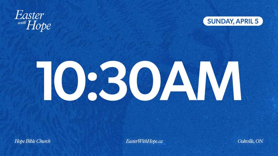 10:30AM Easter Service