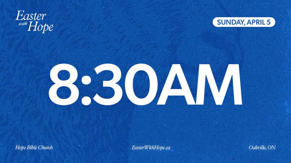 8:30AM Easter Service