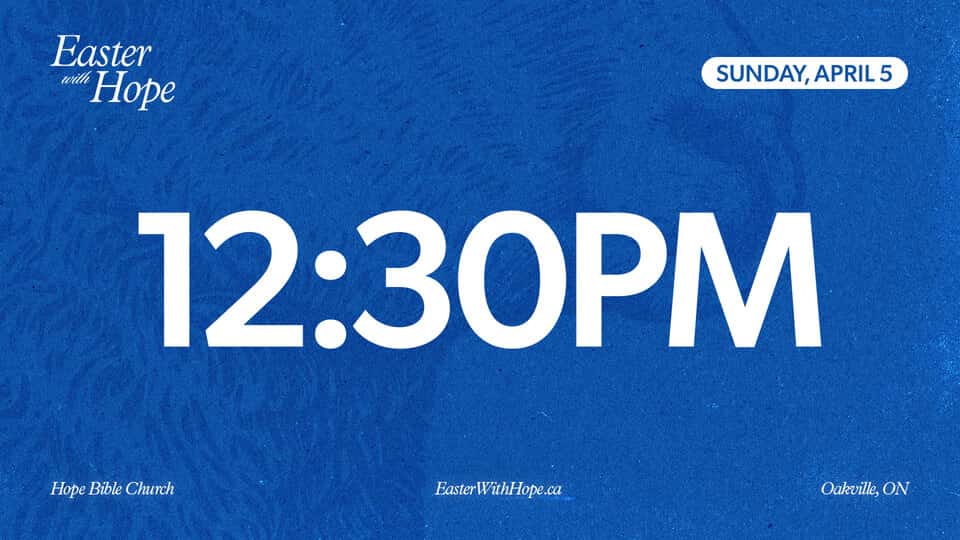 12:30PM Easter Service