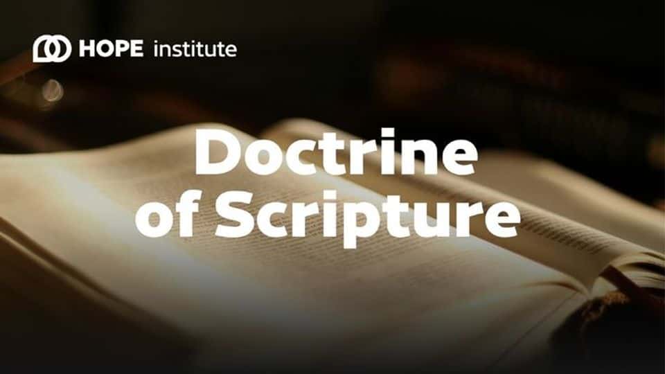 Doctrine of Scripture