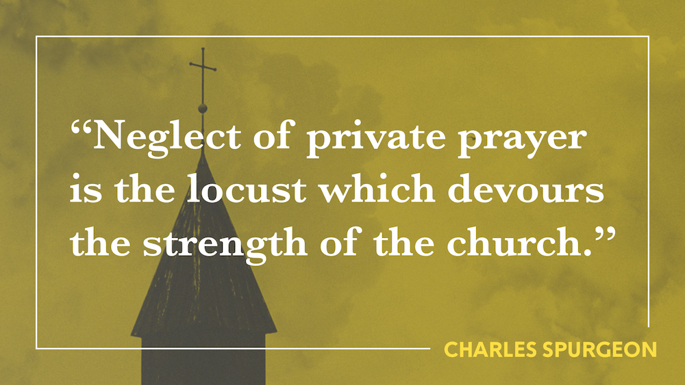 Charles Spurgeon quote on prayer