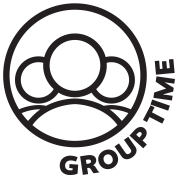 group time icon - people in circle